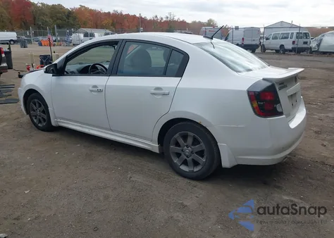2012 Nissan Sentra 2.0 Sr z USA, uszkodzony, nr VIN 3N1AB6AP9CL764825